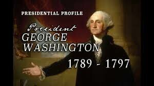 George Washington is elected president of the United States (1789-1797)