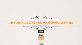 Timeline: HISTORIA DE LAS TELECOMUNICACIONES
