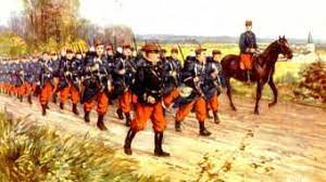 El ejercito francés inicia la marcha hacia el centro del país