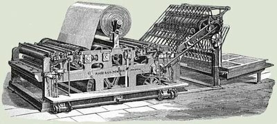 Lord Stanhope inventó la primera prensa de impresión con todas las piezas de hierro fundido, requiriendo un décimo del trabajo manual y doblando el posible tamaño de papel.