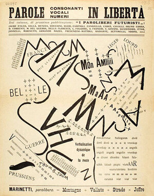 Filippo Marinetti publica su “Manifiesto futurista” en el periódico francés Le Figaro.