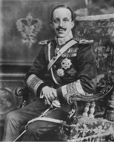 Inicio del reinado de Alfonso XIII