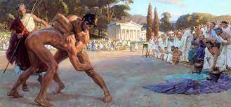 Nero participa nos jogos olímpicos