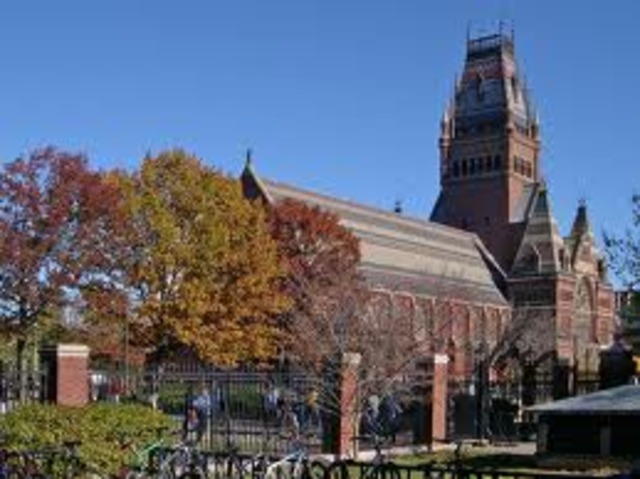 Harvard College founded