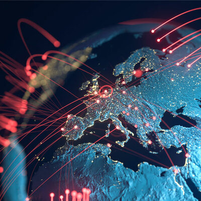 Timeline: evolución  del internet