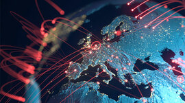 Timeline: evolución  del internet