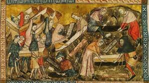 Arribada de la Pesta Negra a Europa