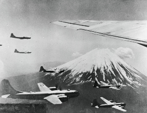 U.S. Air Force begins bombardment of Iwo Jima