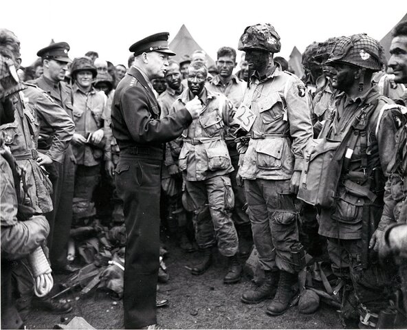 Allies under U.S. General Dwight D. Eisenhower launch D-Day invasion