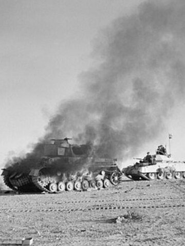 Allies and Germany battle for control over North Africa