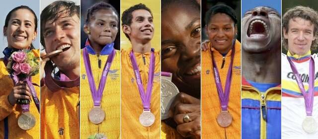 Colombia Obtiene 8 medallas en los juegos olímpicos