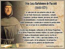 EL FEUDALISMO - LUCAS PACIOLI  1.340 D.C.