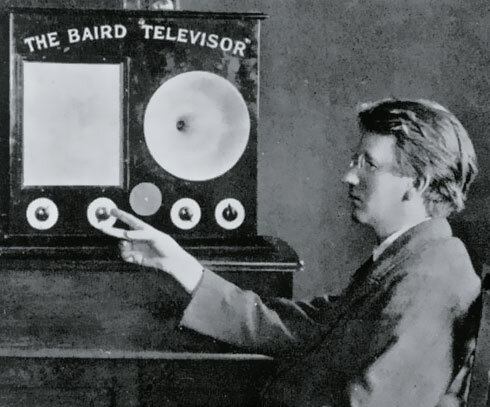 Creación de la primera televisión