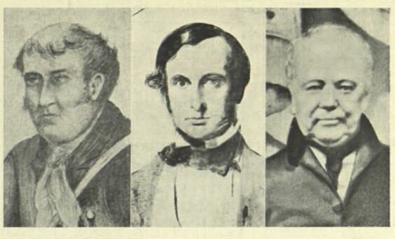 Blaxland, Lawson, and Wentworth