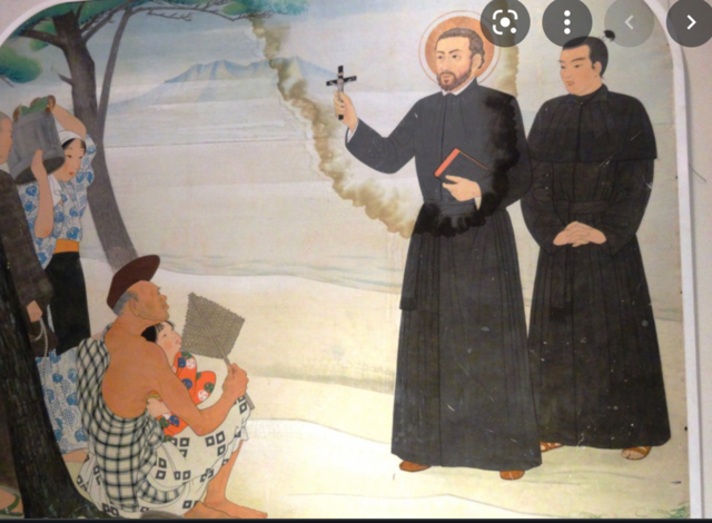 Spanish spread religion.