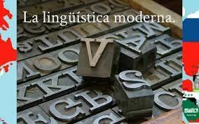 LINGUISTICA MODERNA