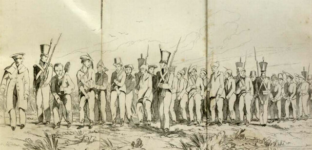 First convict fleet to Australia