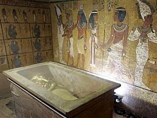 King Tut is buried in the Valley of the Kings