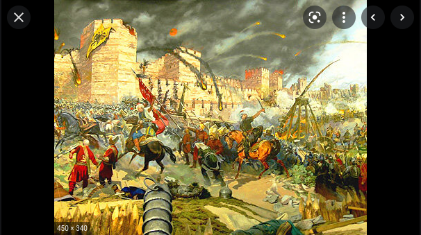 Conquesta de Constantinoble per part dels turcs