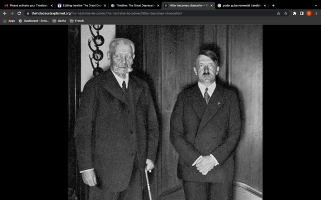 Hitler becomes Chancellor of Germany