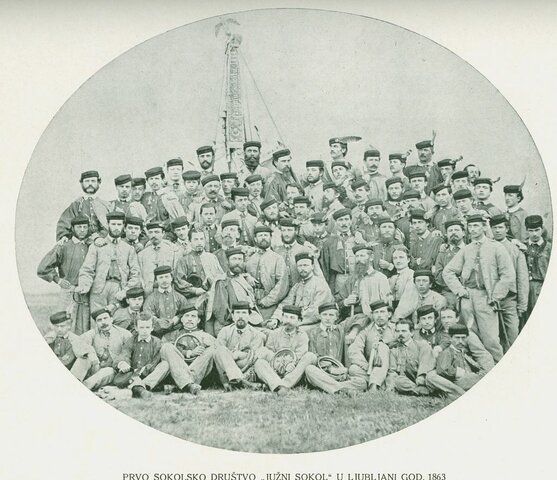 Nastanek Južnega Sokola