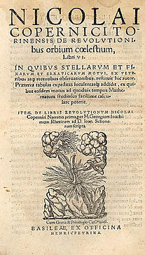 De Revolutionibus Orbium Coelestium