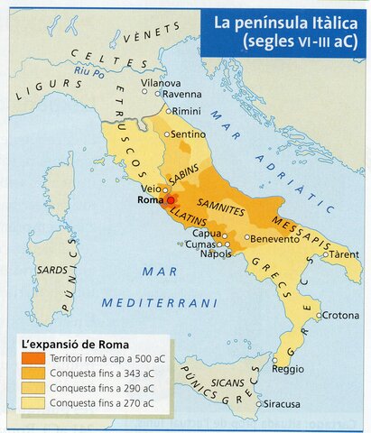 Expansió de Roma (Península Itàlica)