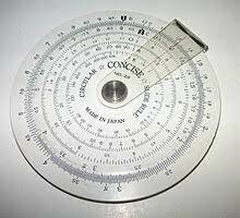 La regla deslizante. William Oughtred.