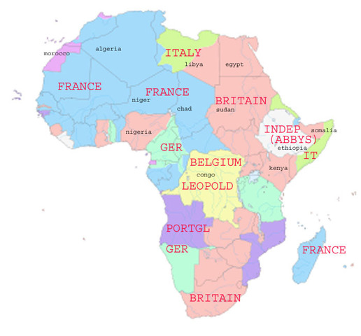 Germans and Italians lost all territories in North Africa