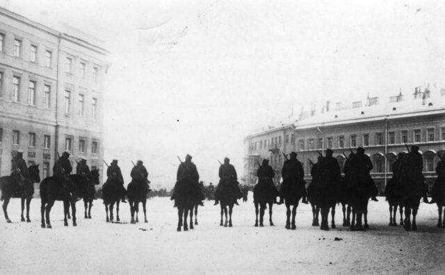Manifestación en el palacio de San Petersburgo