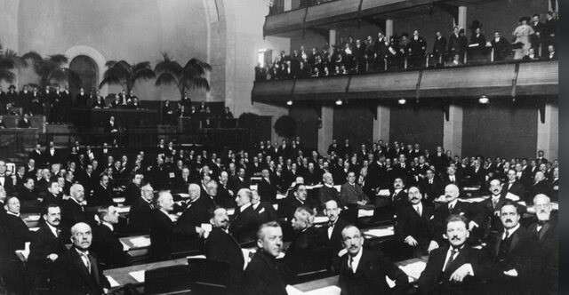 Creación de la sociedad de naciones