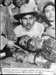 Muere Emiliano Zapata