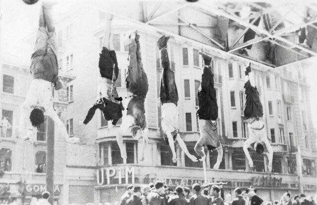 Mussolini´s execution
