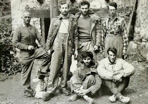 British team led by Eric Shipton.