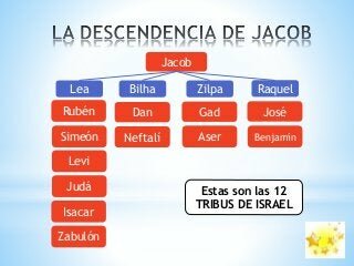 HIJOS DE JACOB (GN 30)
