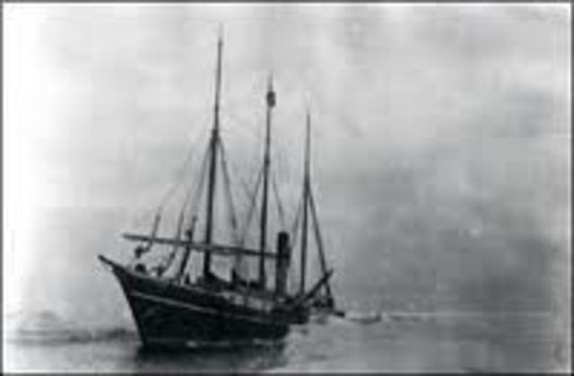 The Roosevelt leaves New York.