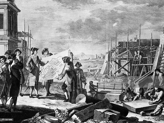 Peter starts building St Petersburg