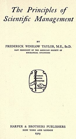 The principles of scientific management
