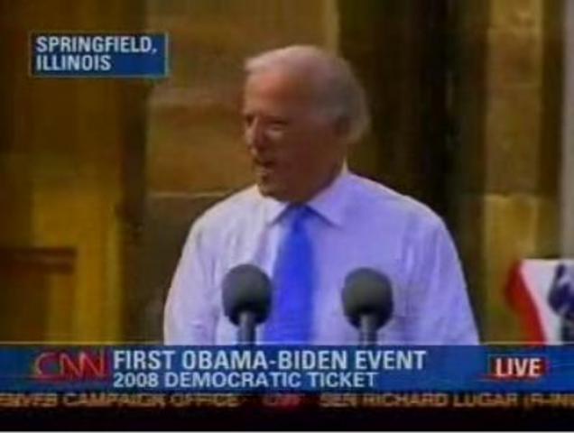 Joe Biden- "Barack AMERICA!"