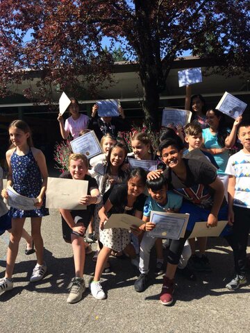 Graduate from Elementary !