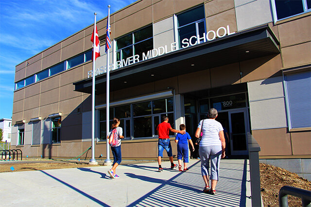 My first day of Middle school