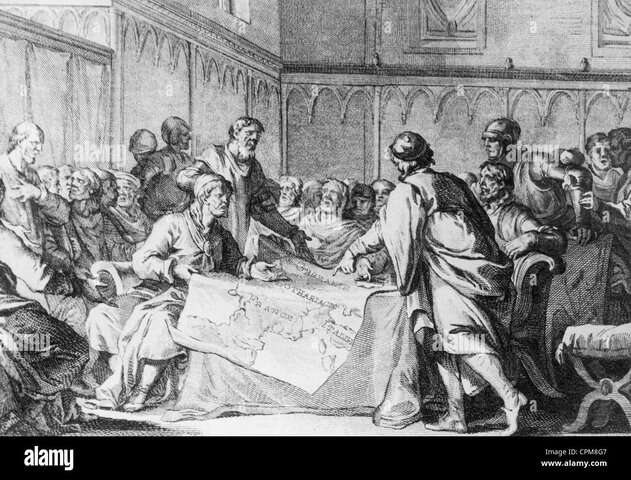 División del Imperio Carolingio