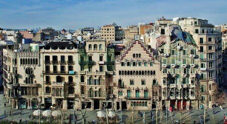 La manzana de la discordia - Gaudí, Domènech i Montaner, Puig i Cadafalch