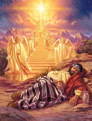 El sueño de Jacob al escapar de Esaú