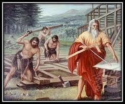 Nacimiento de Sem, Cam y Jafet