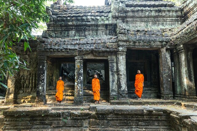 Merchants brought Buddhism to Thailand