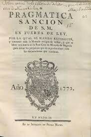 Fernando Vll promulga la Pragmática Sanción