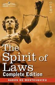 Baron de Montesquieu publishes “The Spirit of Laws”