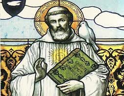 Fundación del convento Bobbio por san Columbano.