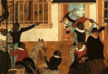 Portuguese traded & spread Christianity.